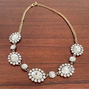 Baublebar Crystal Dahlia Strand Necklace